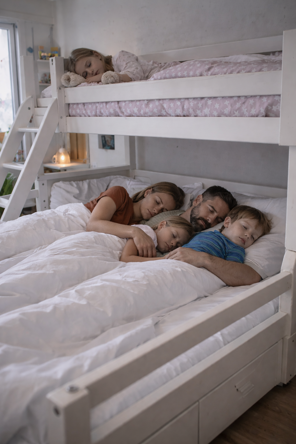 Familjesäng – smart sovlösning för moderna barnfamiljer